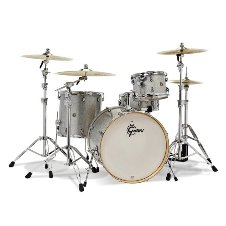 Gretsch Catalina Maple 4pc Drum Set 22/12/16/14 Silver Sparkle - image 1