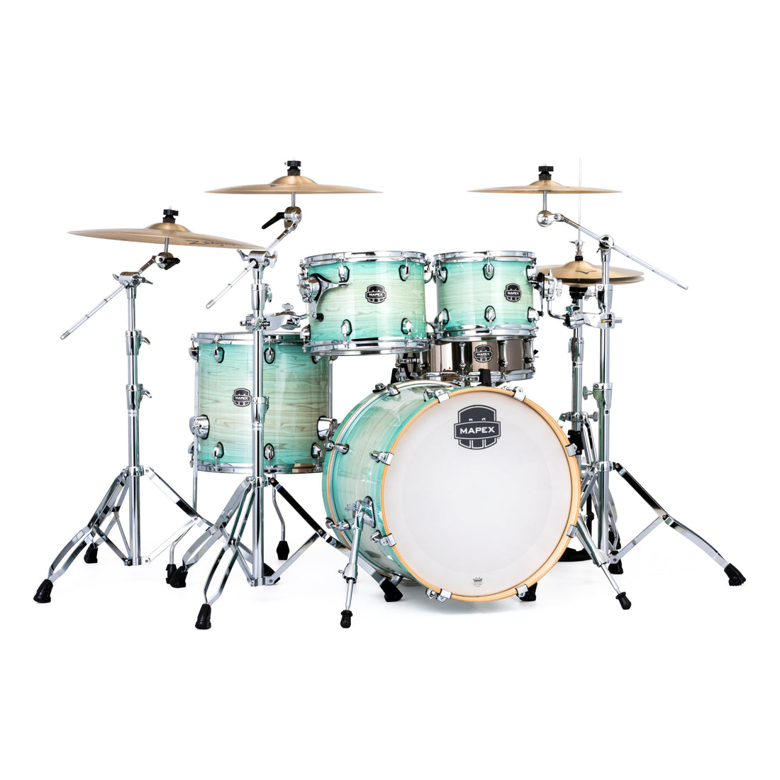 Mapex Armory Series Jazz Rock Drum Set Ultramarine - image 1