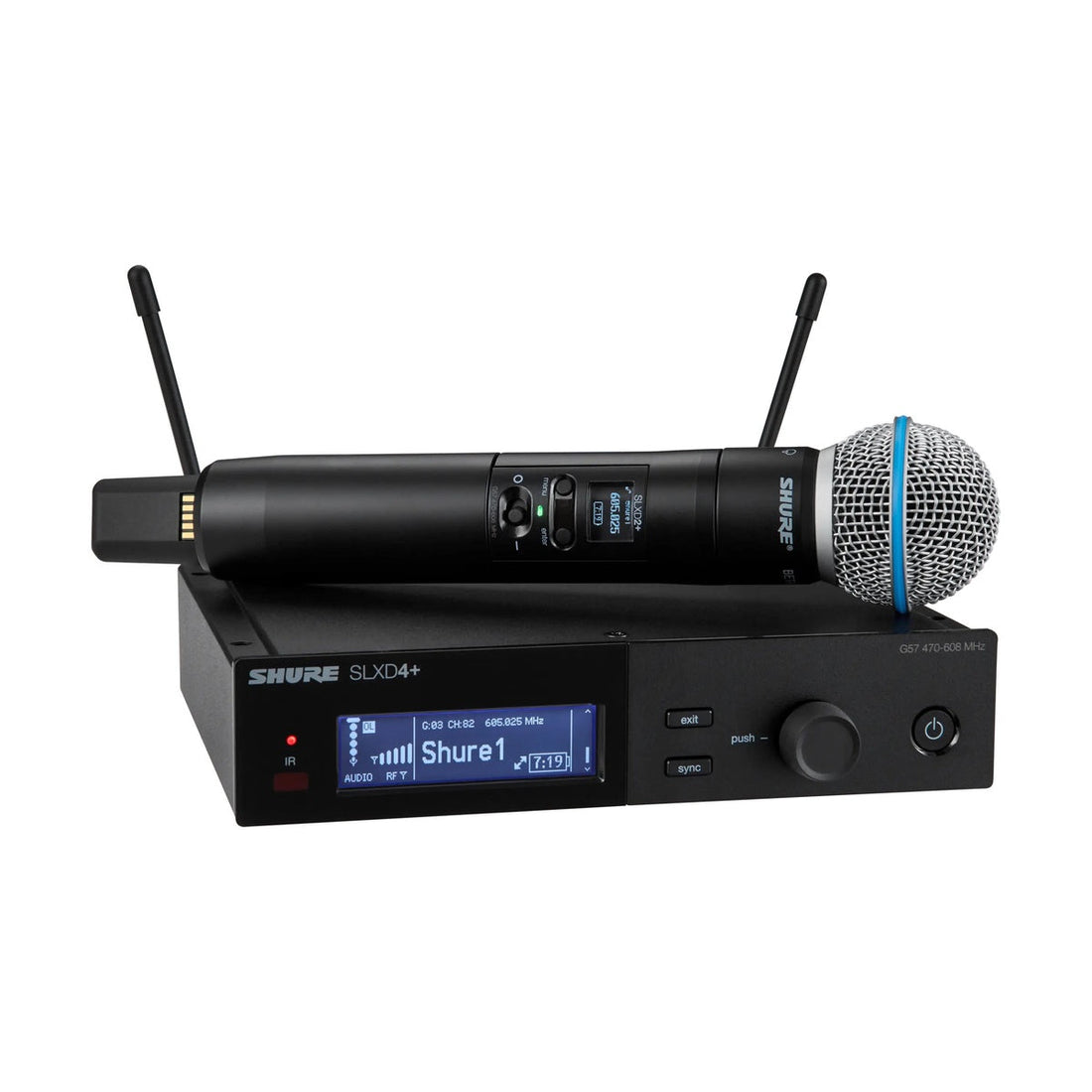 Shure SLXD24+E/B58-G65 Wireless System - image 1