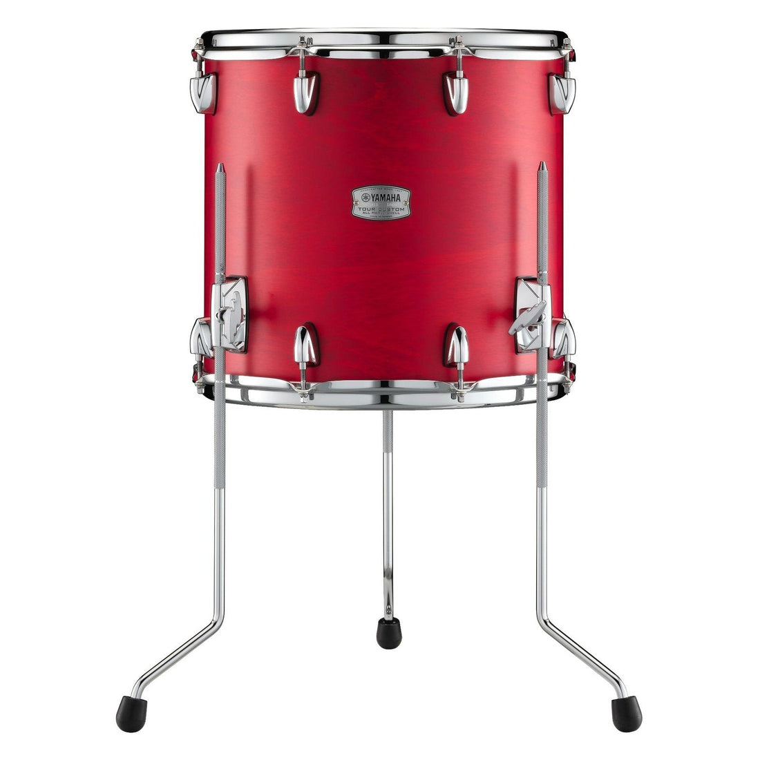Yamaha Tour Custom Maple Floor Tom 16x15 Candy Apple Satin - image 1