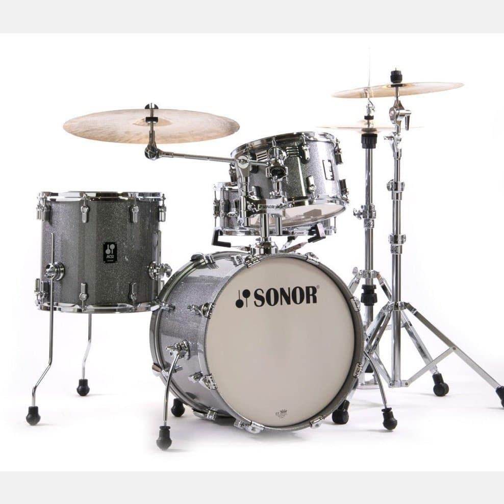 Sonor AQ2 Maple 4pc Bop Drum Set Titanium Quartz - image 1