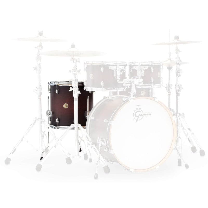 Gretsch Catalina Maple Floor Tom 18x16 Satin Deep Cherry Burst - image 1