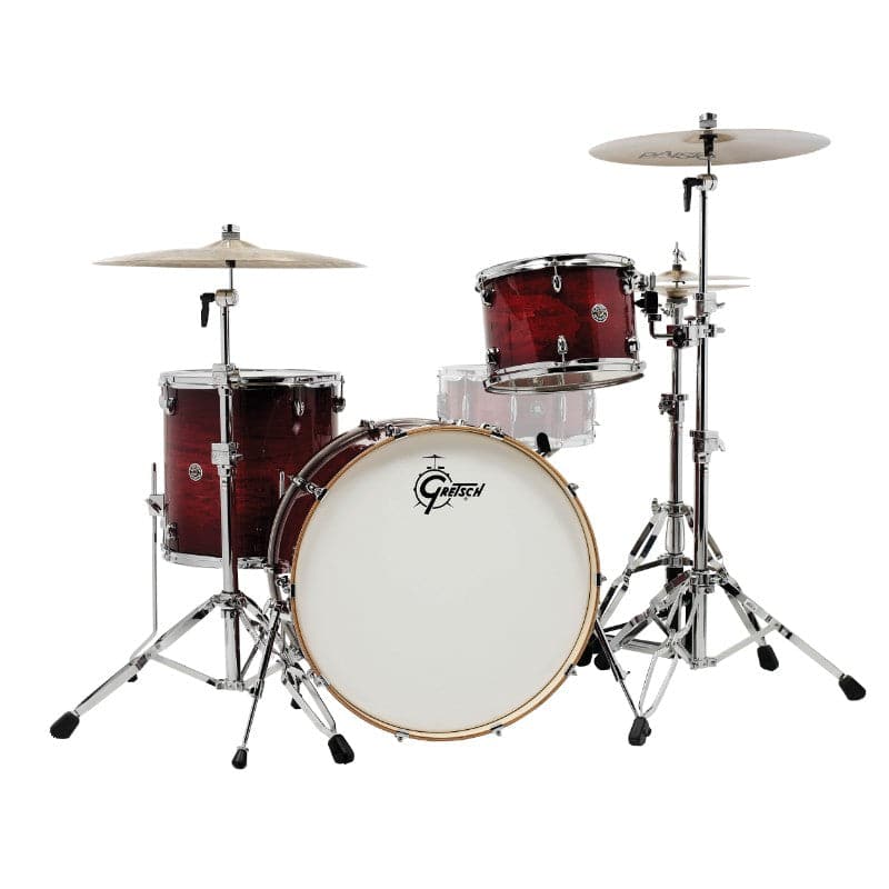 Gretsch Catalina Club 3-Piece Drum Set 24/13/16 Gloss Crimson Burst - image 1