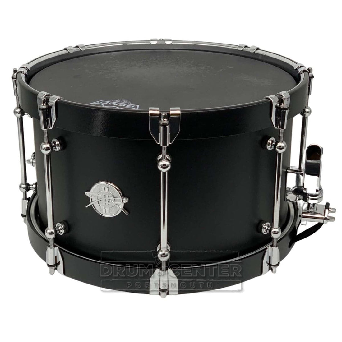 Dunnett Classic Tourbillon Snare Drum 14x8 Matte Black w/Hybrid Hoops - image 1