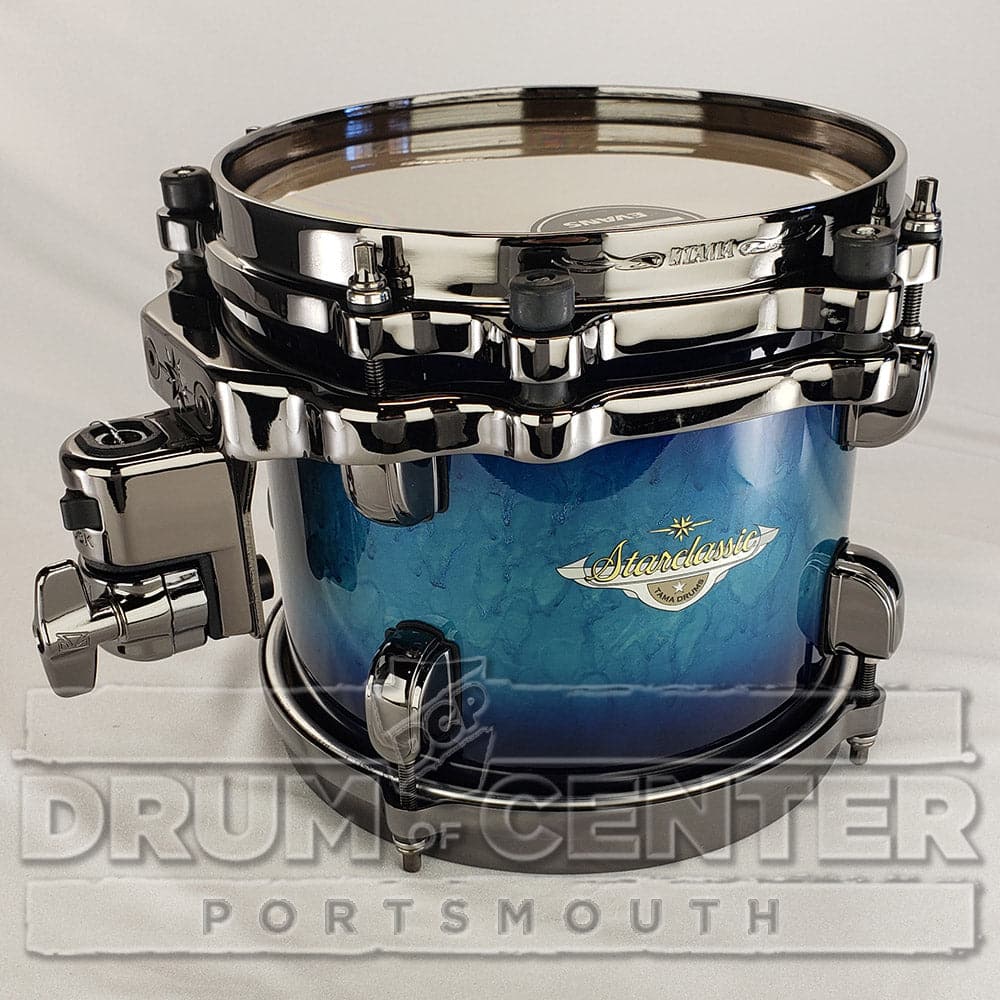 Tama Starclassic Maple Tom 8x7 Molten Electric Blue Burst w/Black Nickel Hardware - image 1