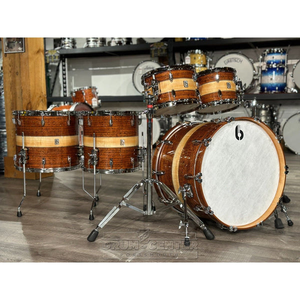 British Drum Company Founder's Reserve Legend Cherry 5pc Drum Set - image 1