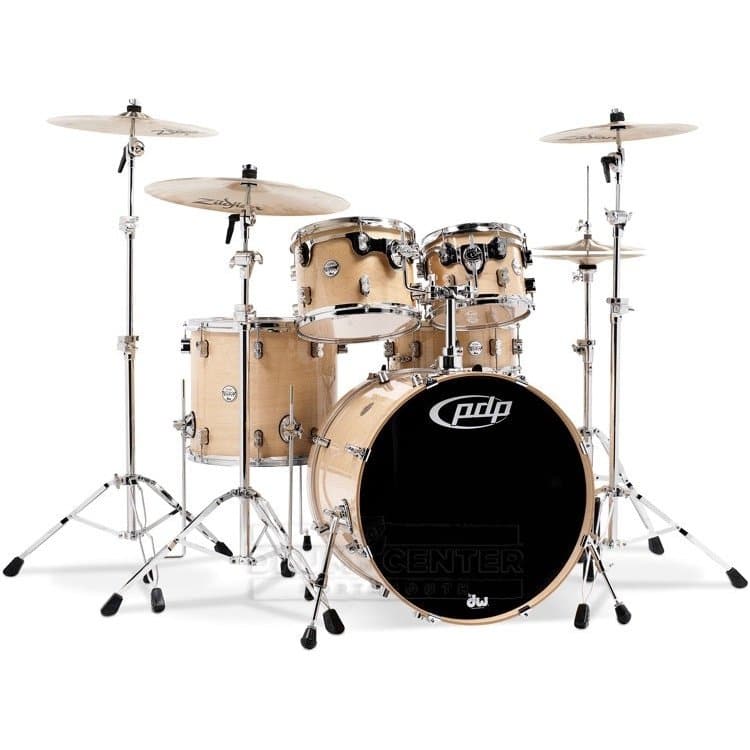 PDP Concept Maple Series 5pc Drum Set Natural Lacquer - image 1