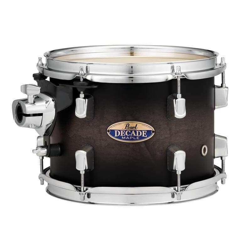 Pearl Decade Maple 12x8 Tom Satin Black Burst - image 1