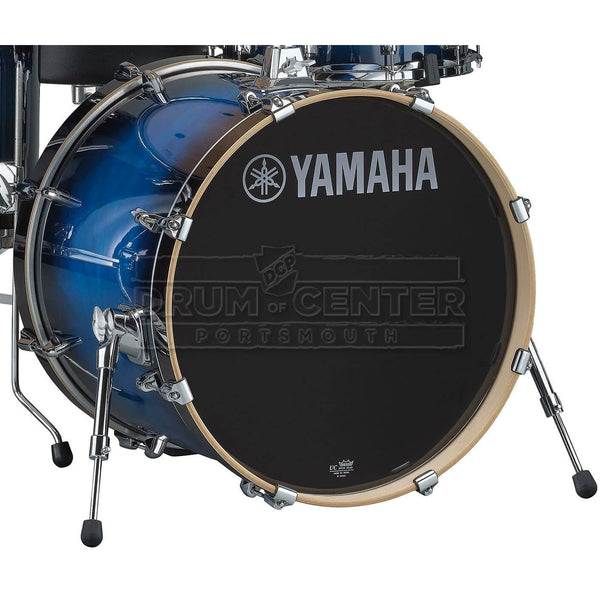 Yamaha Stage Custom Birch Bass Drum 22x17 Deep Blue Sunburst - image 1