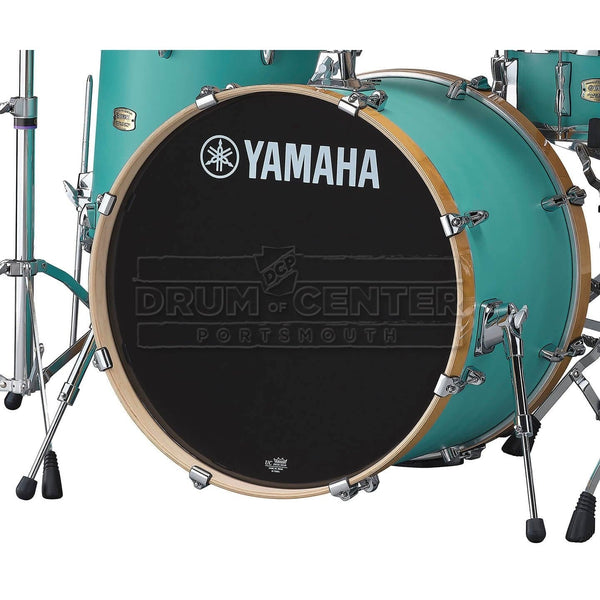 Yamaha Stage Custom Birch Bass Drum 20x17 Matte Surf Green - image 1