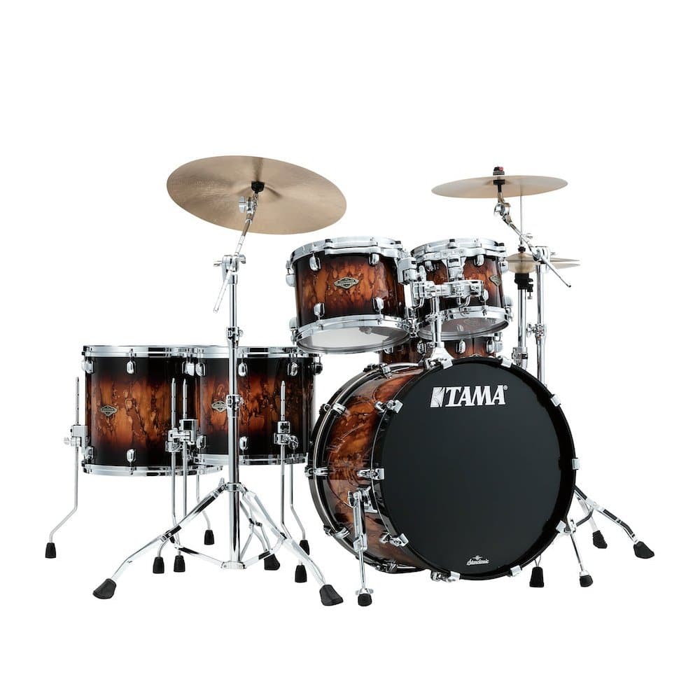 Tama Starclassic Walnut/Birch 5pc Drum Set Molten Brown Burst - image 1