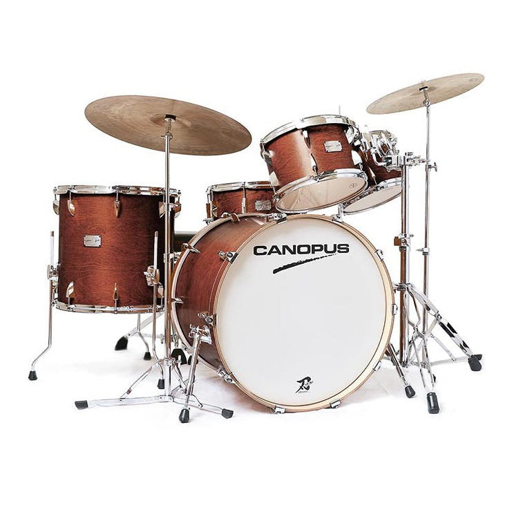 Canopus Yaiba 4pc Groove Kit Antique Brown Matte Lacquer - image 1