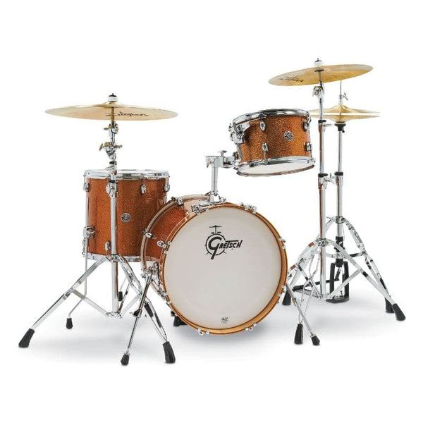 Gretsch Catalina Club 3-Piece Drum Set 18/12/14 Bronze Sparkle - image 1