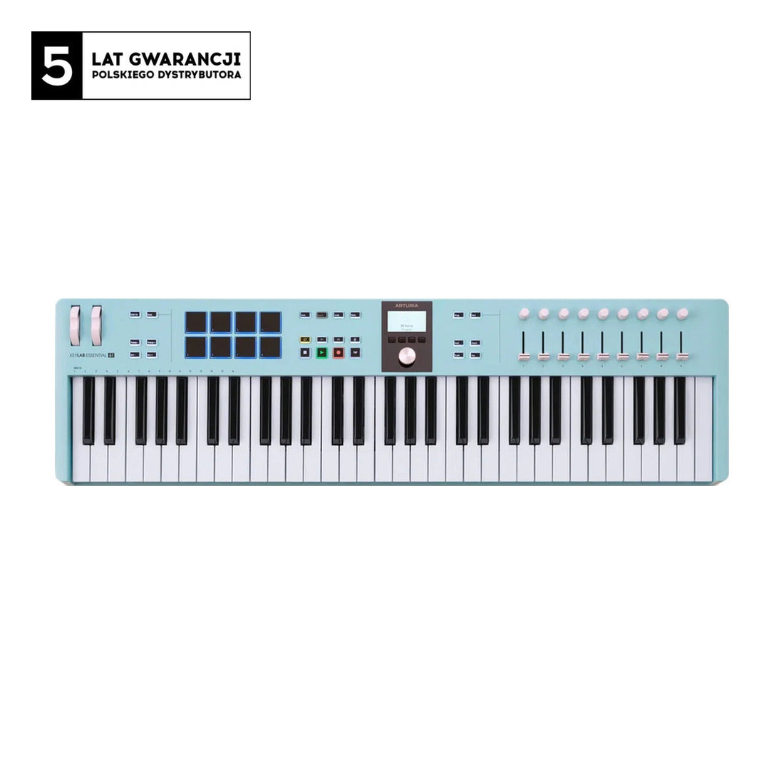 Arturia KeyLab Essential 61 Mk3 Aquamarine - image 1