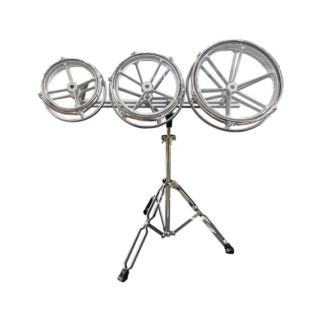 Cardinal Percussion Spin-Tuned Toms 8/10/12 with Stand - image 1