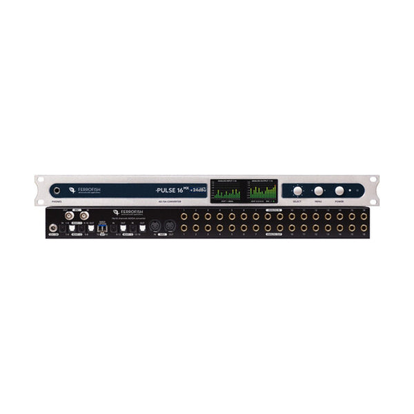 Ferrofish Pulse 16MX Converter with Singlemode and 24dBu I/O - image 1