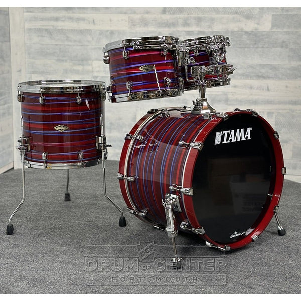 Tama Starclassic Walnut/Birch 4pc Drum Set Lacquer Phantasm Oyster - image 1