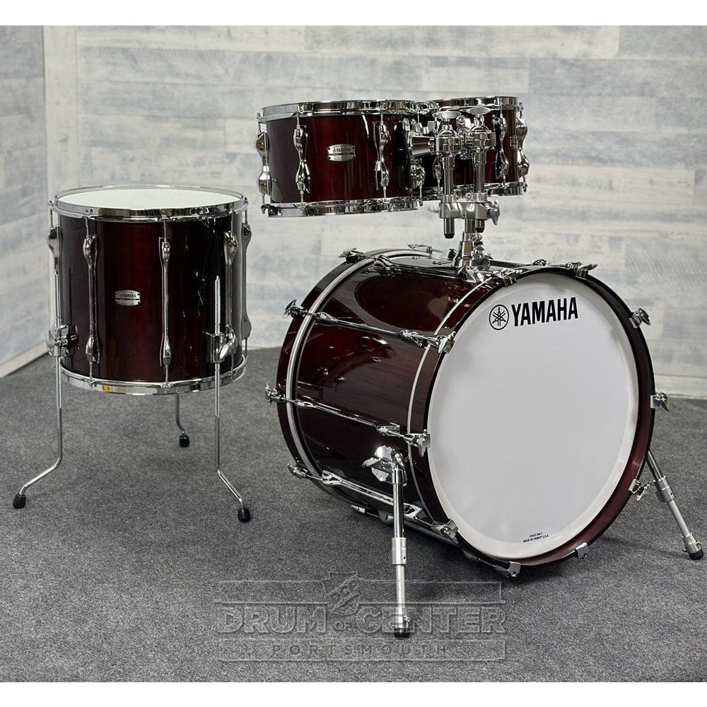 Yamaha Recording Custom 4pc Drum Set 22/10/12/16 Classic Walnut - image 1