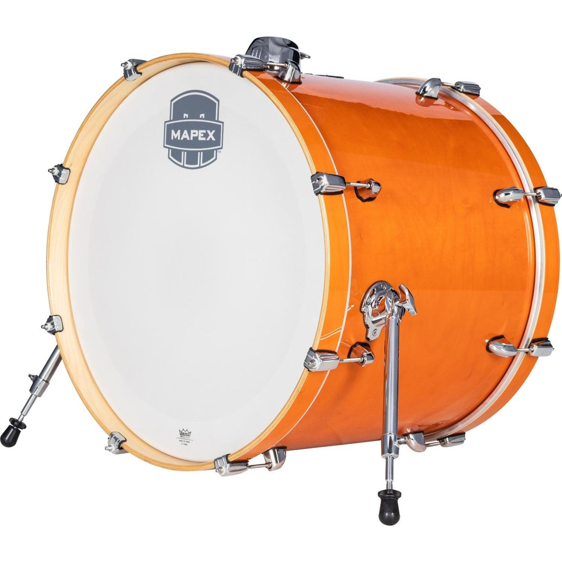 Mapex Mars Maple 22x18 Bass Drum Glossy Amber, No Mount - image 1