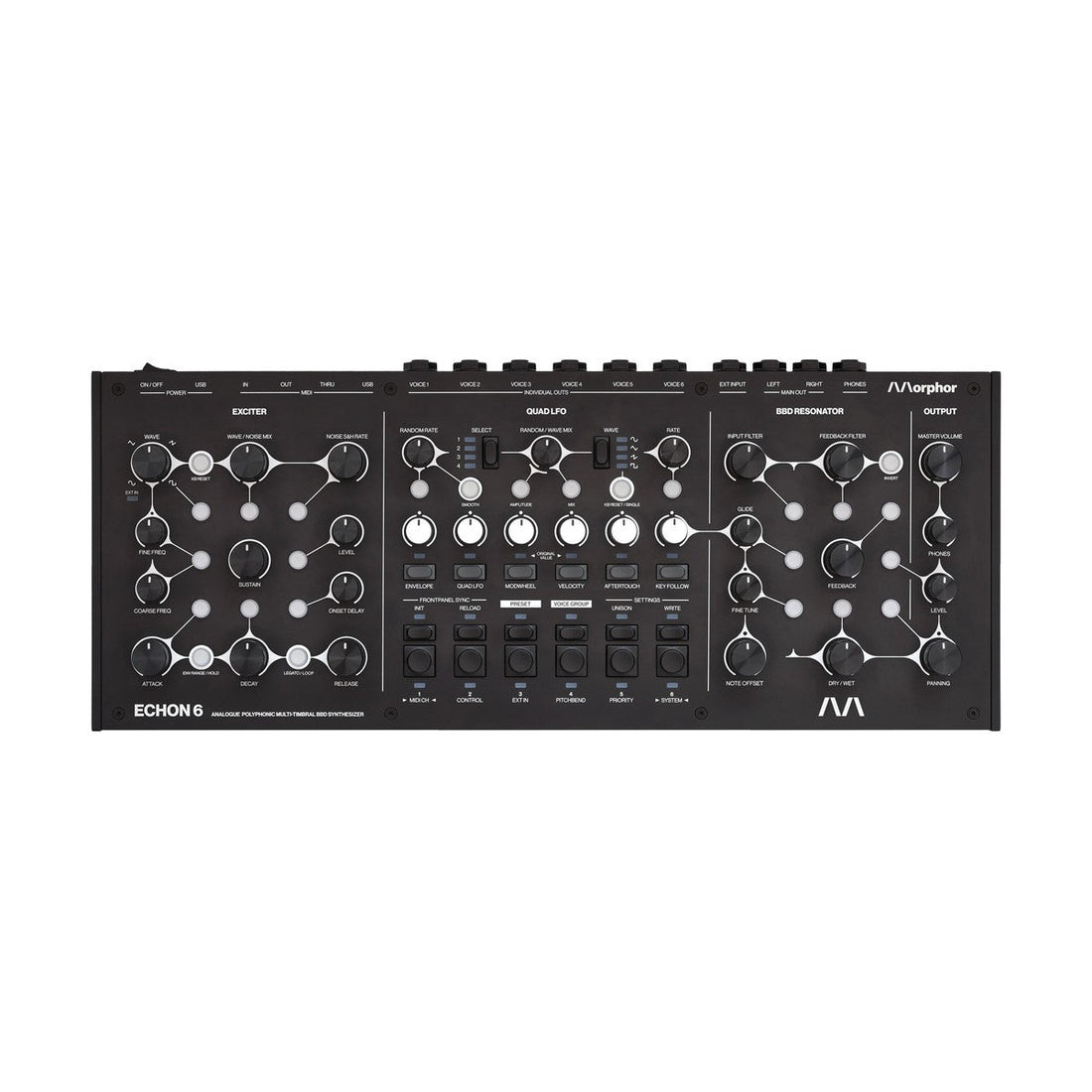Morphor ECHON 6 Desktop Synthesizer - image 1