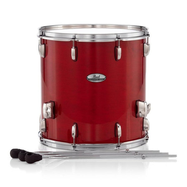 Pearl Professional Maple 14x14 Floor Tom Sequoia Red - image 1