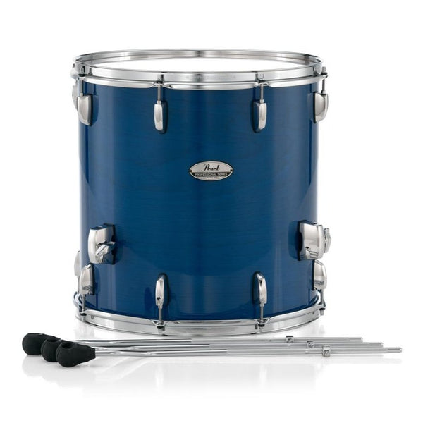 Pearl Professional Maple 14x14 Floor Tom Sheer Blue - image 1