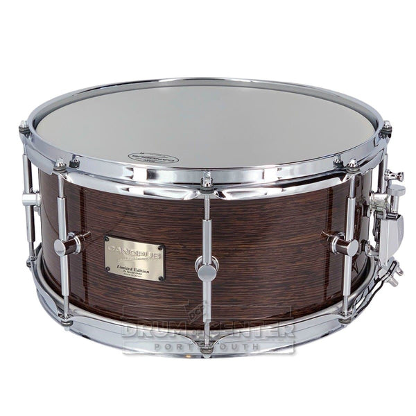 Canopus Limited Edition Wenge Birch Snare Drum 14x6.5 Natural Gloss - image 1