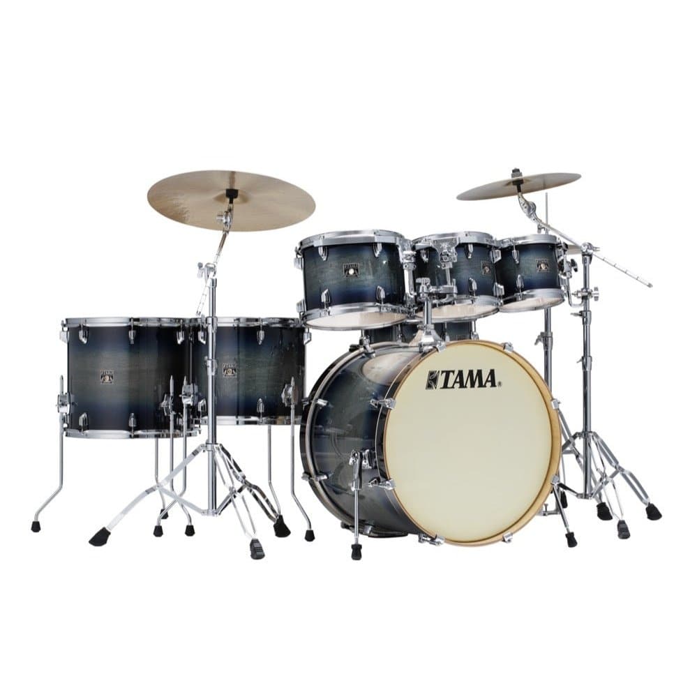 Tama Superstar Classic 7pc Drum Set Dark Indigo Burst - image 1