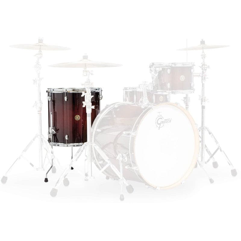 Gretsch Catalina Maple Floor Tom 16x16 Deep Cherry Burst - image 1