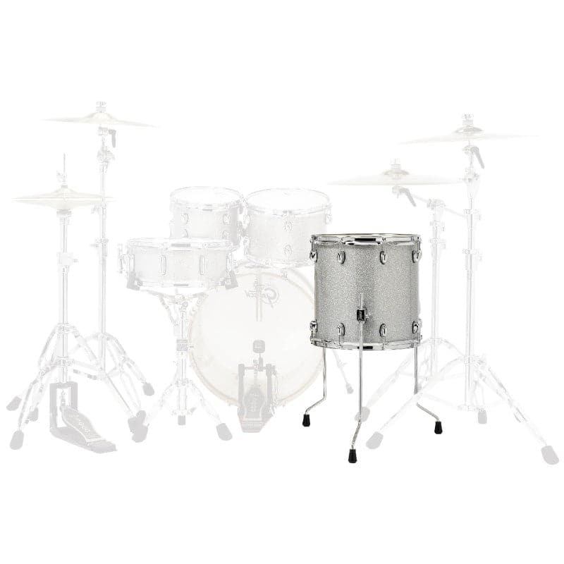 Gretsch Catalina Maple Floor Tom 16x16 Silver Sparkle - image 1