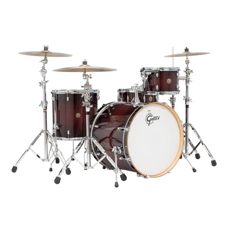 Gretsch Catalina Maple 4pc Drum Set 22/12/16/14 Deep Cherry Burst - image 1