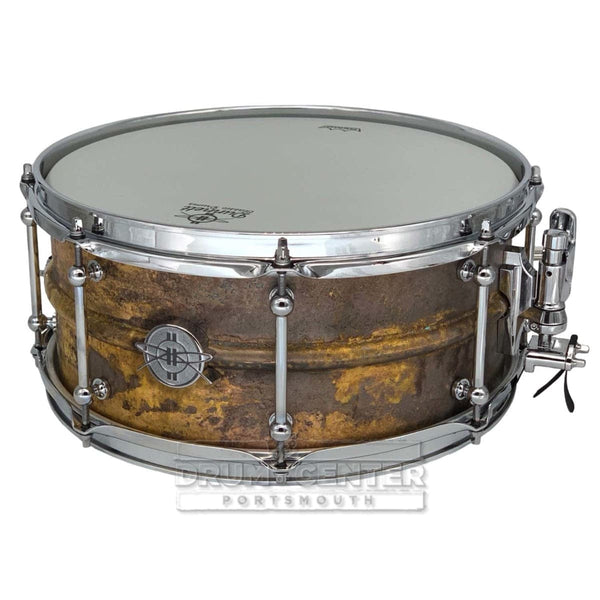 Dunnett Classic 2N Antique Brass Snare Drum 14x6.5 Twenty 2 - image 1