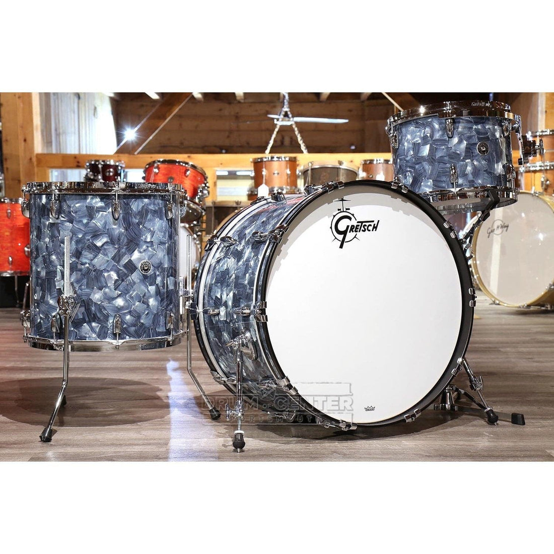 Gretsch Brooklyn 3-Piece Rock Drum Set Abalone - image 1