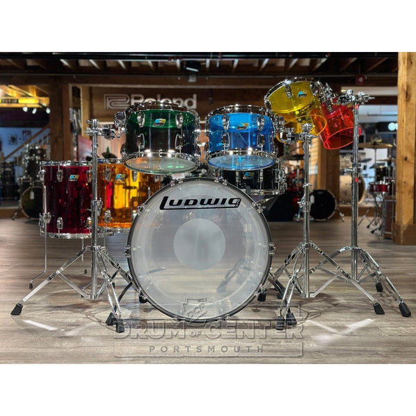 Ludwig Vistalite 50th Anniversary Jellybean Octet Drum Set - image 1