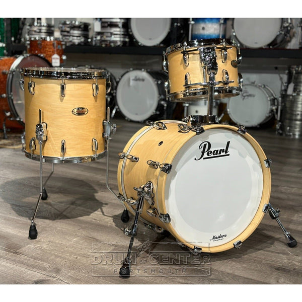 Pearl Masters Maple Reserve 3-Piece Jazz Drum Set Matte Natural - image 1