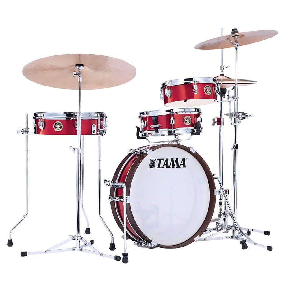 Tama Club-JAM Pancake 4pc Drum Set Burnt Red Mist - image 1
