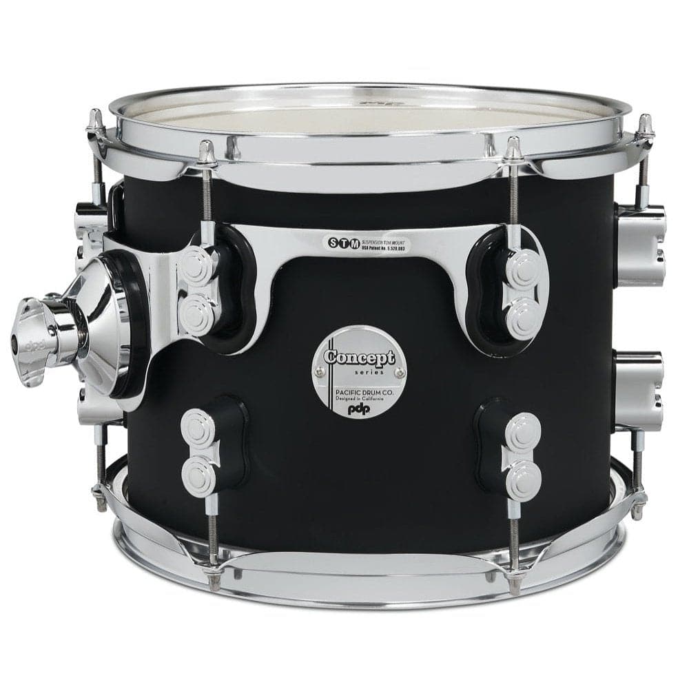 PDP Concept Maple Tom 10x8 Satin Black - image 1