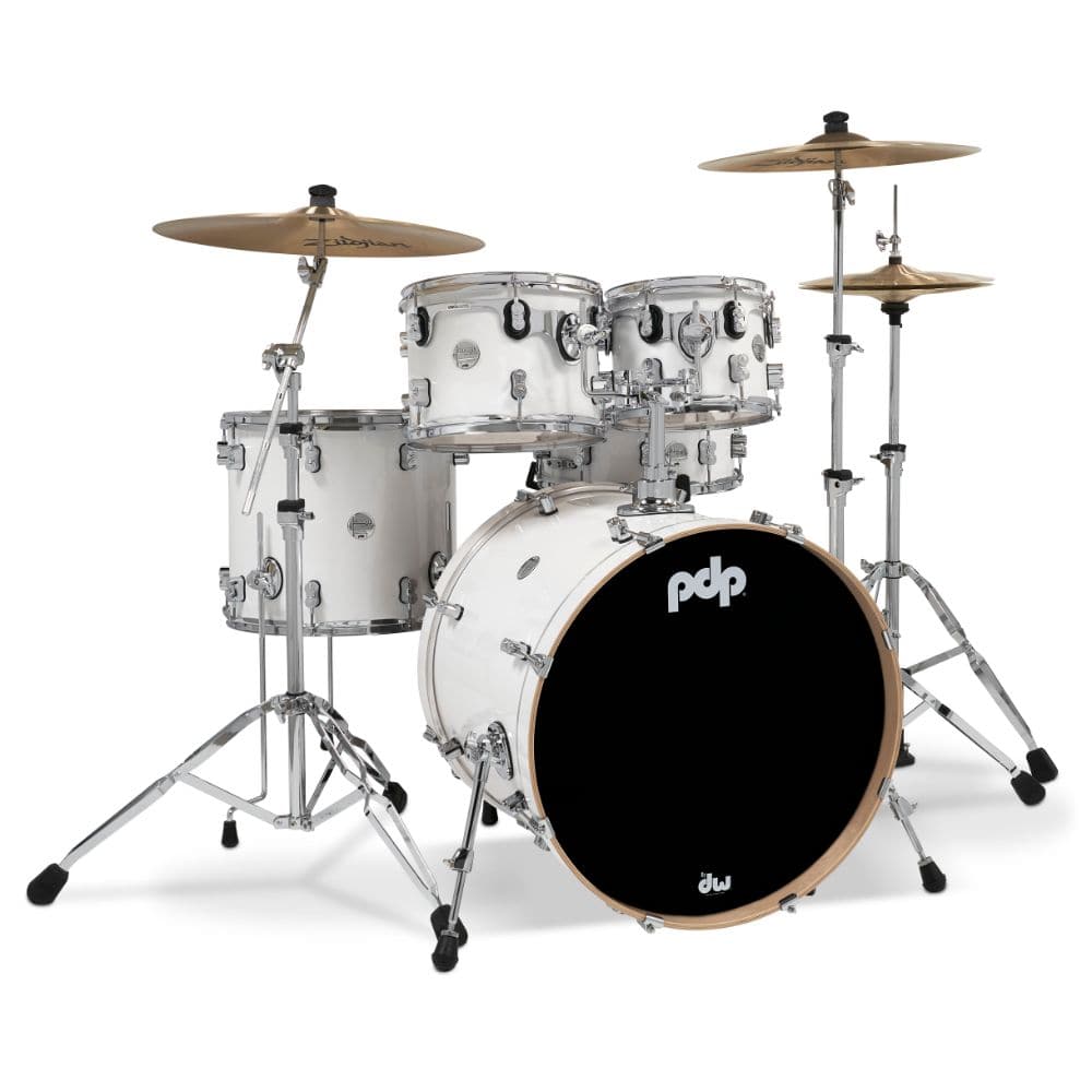 PDP Concept Maple Series 5pc Drum Set Pearlescent White - image 1