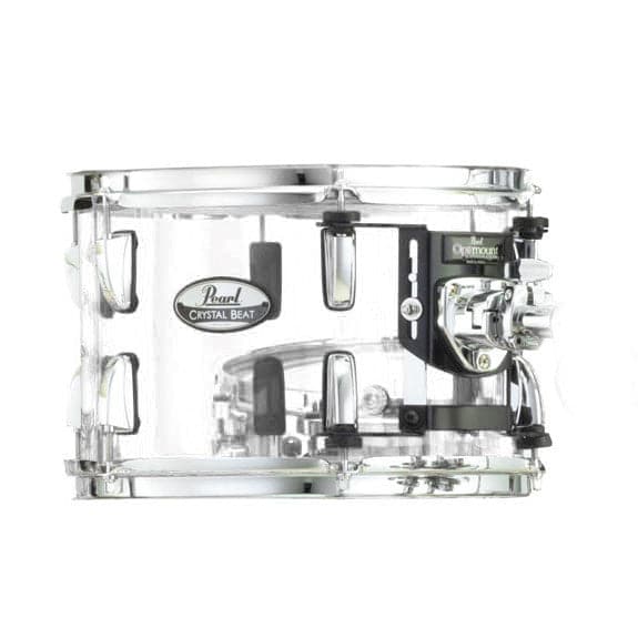 Pearl Crystal Beat Acrylic Tom 12x8 Ultra Clear - image 1