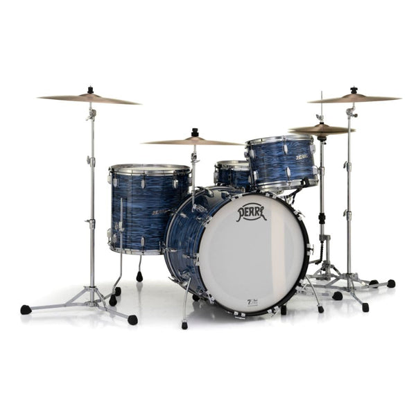 Pearl President Deluxe 3-Piece Drum Set 22/13/16 Ocean Ripple - image 1