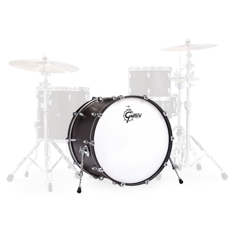 Gretsch Renown Bass Drum 18x14 Satin Black - image 1