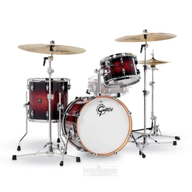 Gretsch Renown 3pc Drum Set 18/12/14 Cherry Burst - image 1
