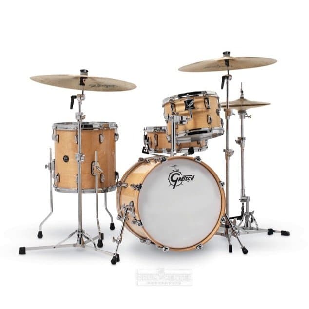 Gretsch Renown 4pc Drum Set 18/12/14/14sn Gloss Natural - image 1