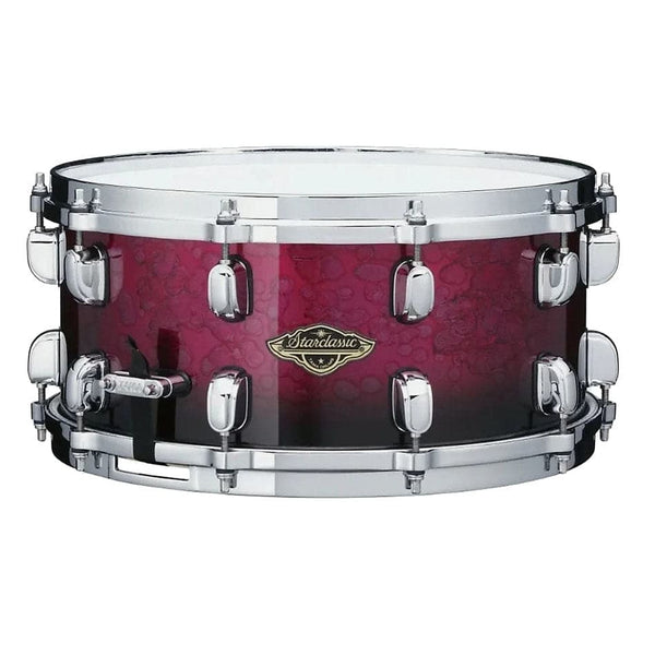 Tama Starclassic Walnut/Birch Snare Drum 14x6.5 Molten Dark Raspberry Fade - image 1
