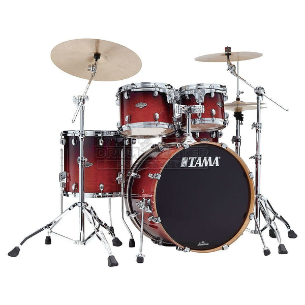 Tama Starclassic Performer 4pc Drum Set Dark Cherry Fade - image 1