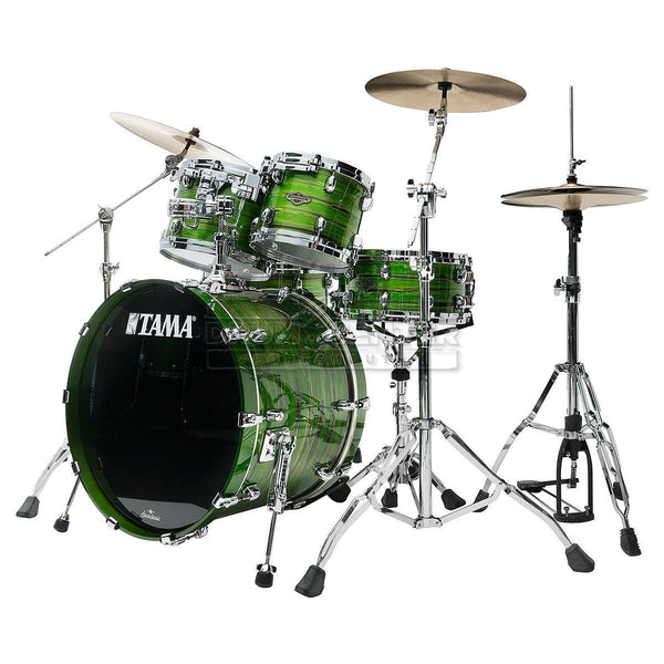 Tama Starclassic Walnut/Birch 4pc Drum Set Lacquer Shamrock Oyster - image 1