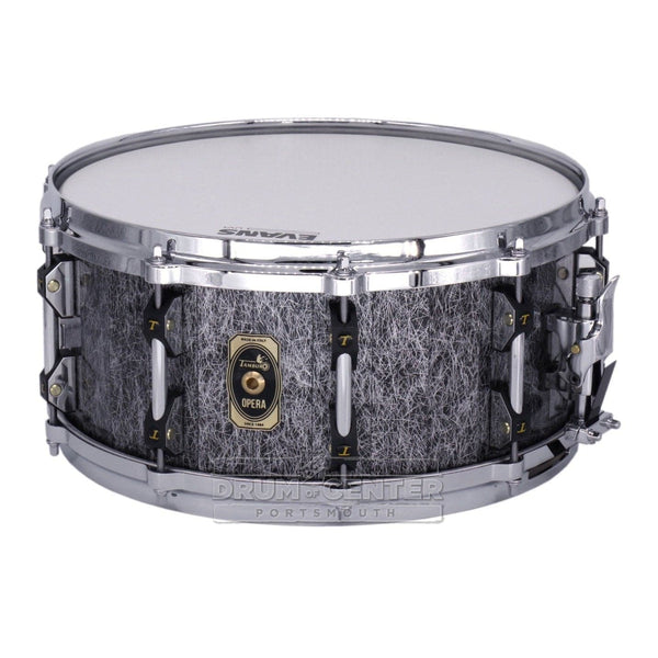 Tamburo Opera Series Stave Snare Drum 14x6.5 Fantasy Black - image 1