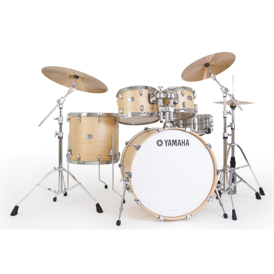 Yamaha Tour Custom Maple 4pc Drum Set 20/10/12/14 Butterscotch Satin - image 1