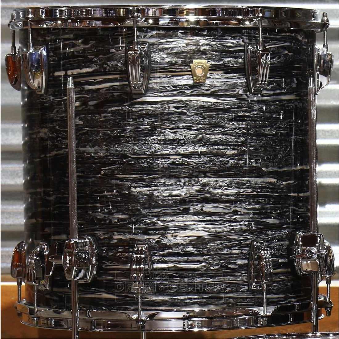 Ludwig Classic Maple 16 x 16 in Floor Tom - Vintage Black Oyster - image 1