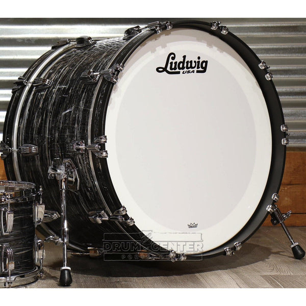 Ludwig Classic Maple 22 x 16 in Bass Drum - Vintage Black Oyster - image 1